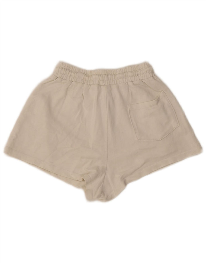 Женские спортивные шорты Zara, маленькие белые хлопковые