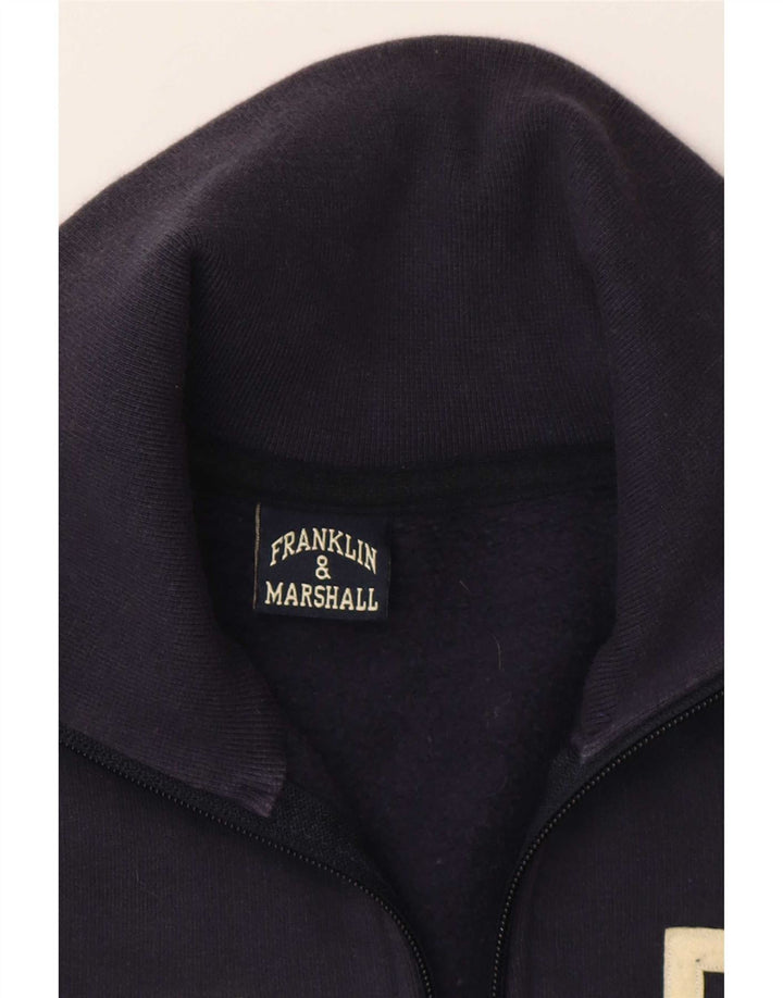 Franklin & Marshall Veste de Survêtement Homme Bleu Marine Moyen Colourblock