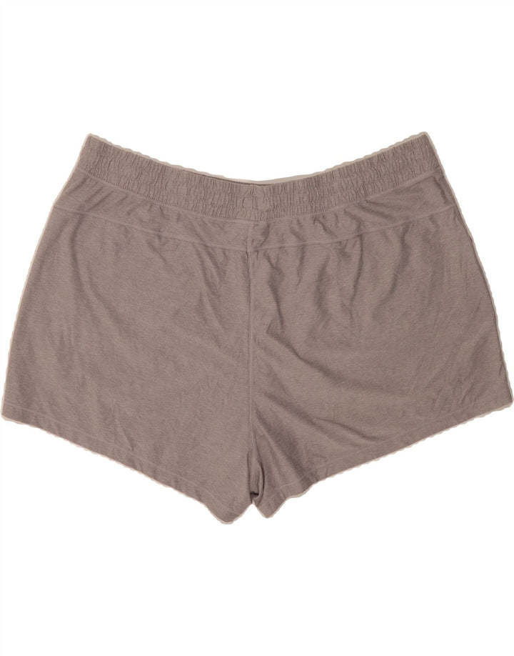 REEBOK Womens Sport Shorts UK 22 3XL  Grey Polyester Vintage Reebok and Second-Hand Reebok from Messina Hembry 