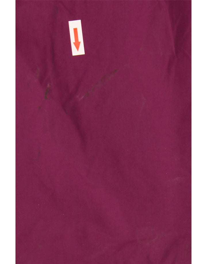 Mountain Warehouse Womens Rain Jacket UK 16 Large Purple Colourblock Nylon