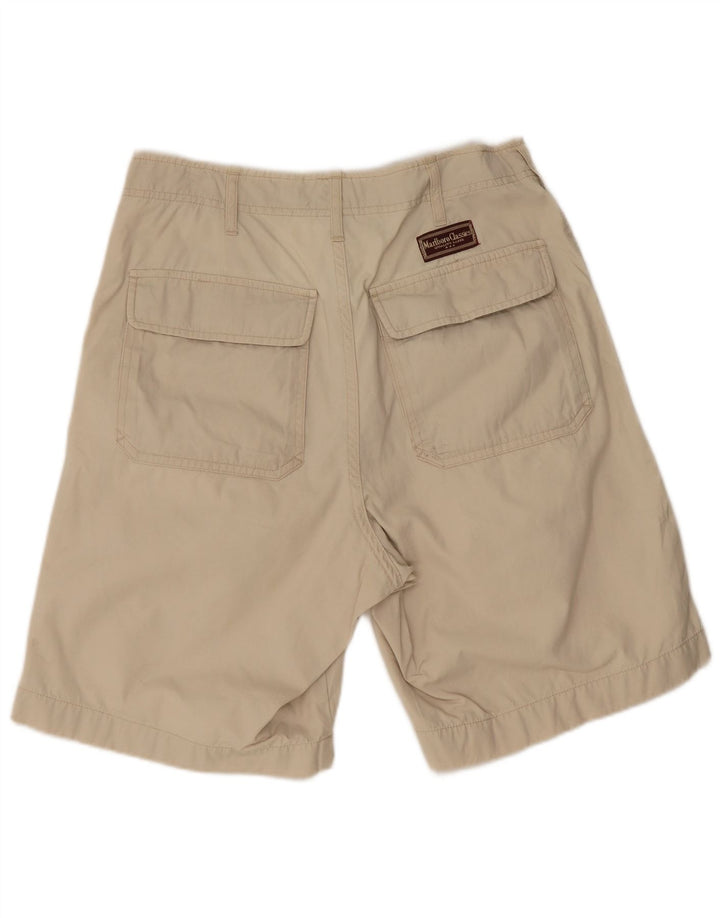 Shorts Cargo Feminino Marlboro Classics EU 38 Médio W28 Bege