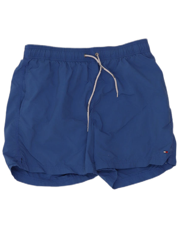 Tommy Hilfiger Ανδρικό κανονικό σορτς κολύμβησης Medium Blue Nylon Sports