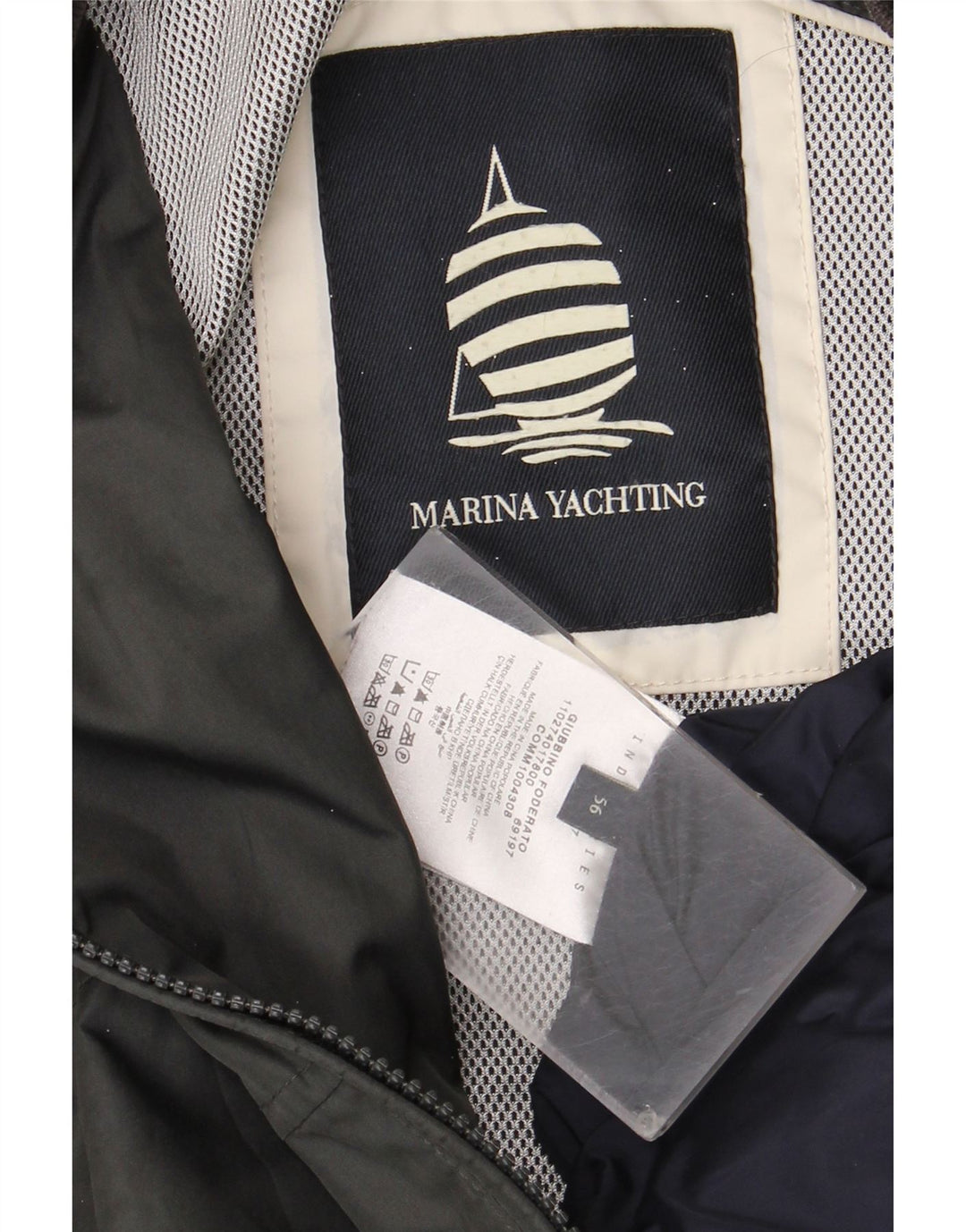 Marina Yachting Herren Bomberjacke IT 56 3XL Grün Polyester
