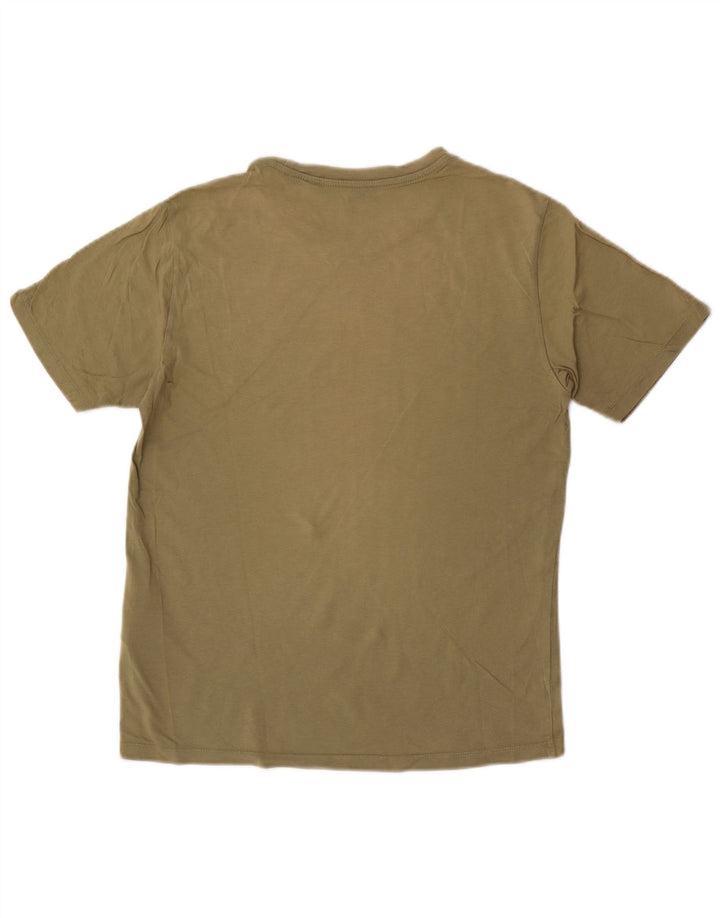 Levi's Mens Graphic T-Shirt Top Small Khaki Cotton