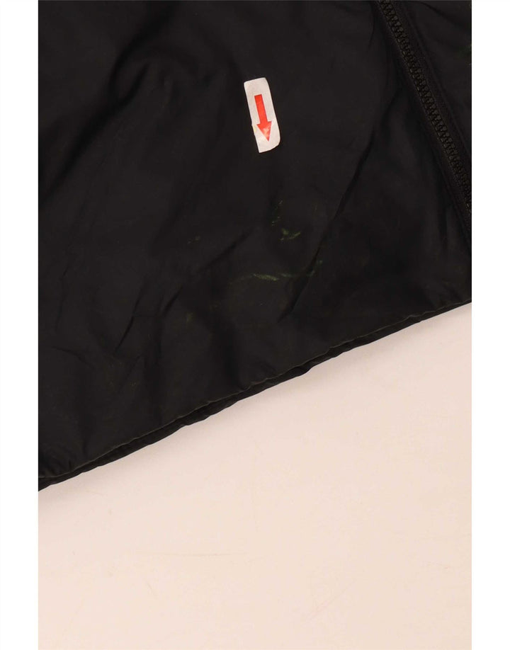 Adidas Chaqueta acolchada para hombre UK 36 Small Negro Poliéster