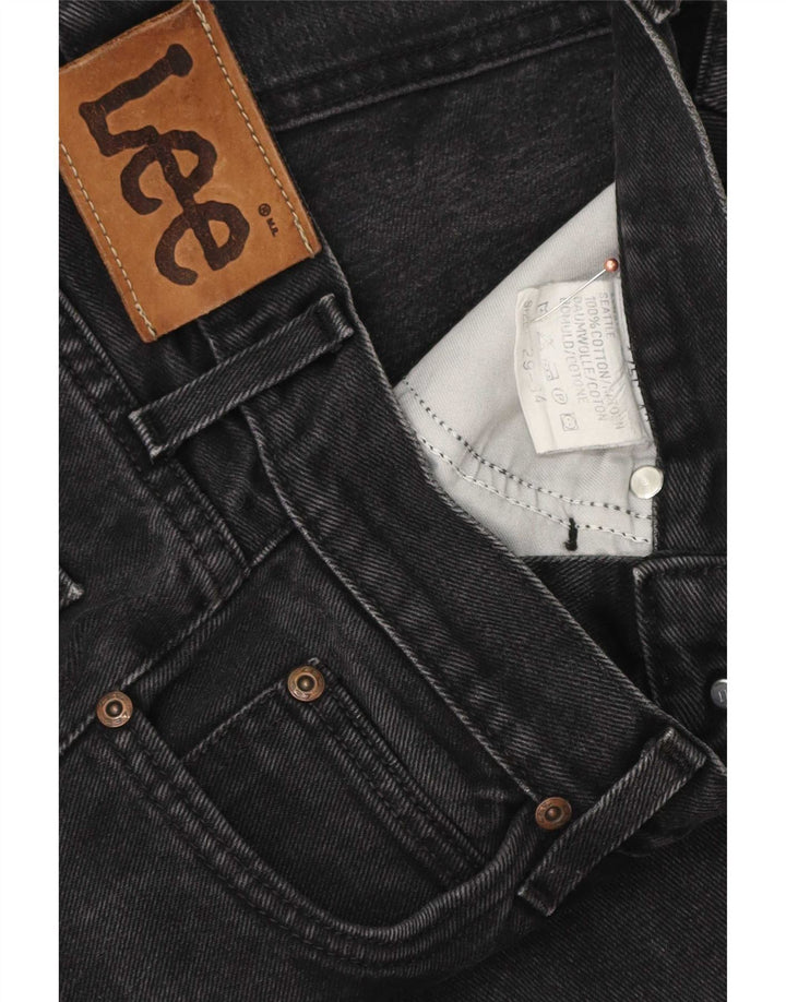 Женские прямые джинсы Lee W29 L34, черный хлопок