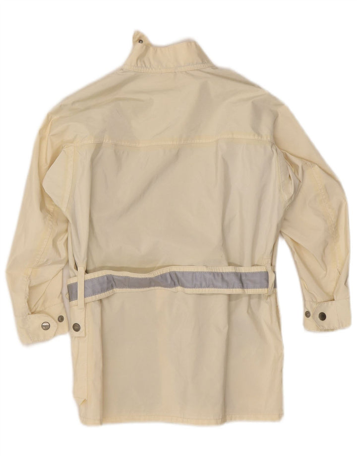 Belstaff Boys Utility Jacket 7-8 Years Off White Nylon