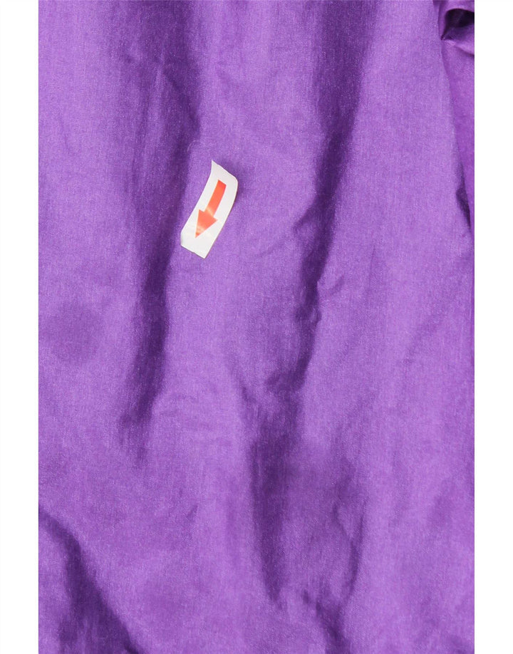 Active Mens Tracksuit Trousers Joggers Large Purple Geometric Polyamide