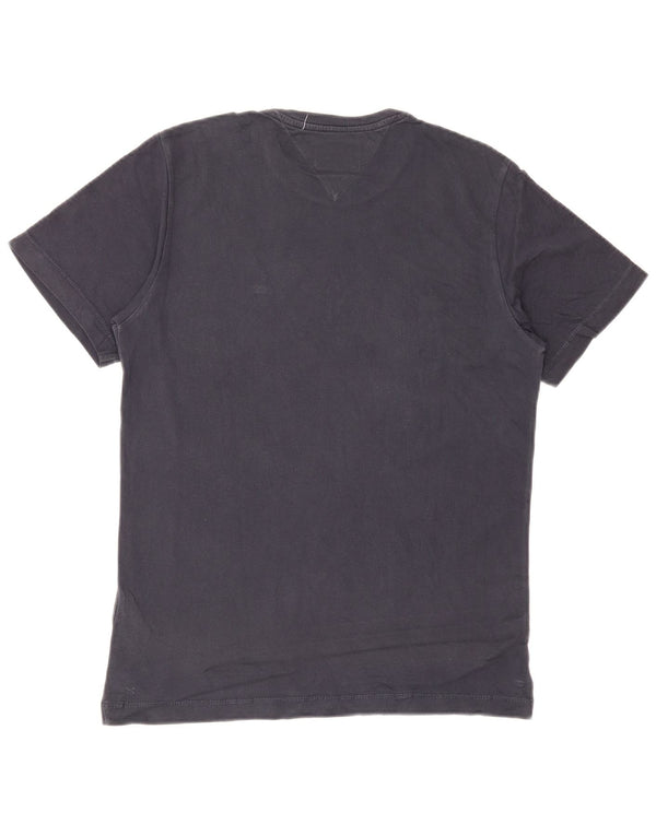 T-shirt da uomo Tommy Hilfiger Top Small in cotone blu navy