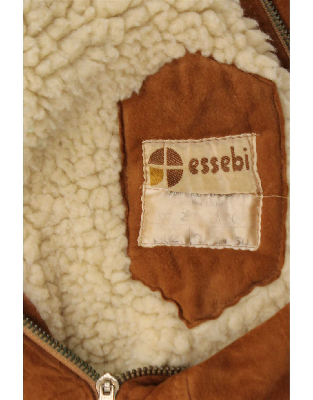 Bomber Uomo Scamosciato Essebi IT 52 XL Pelle Beige