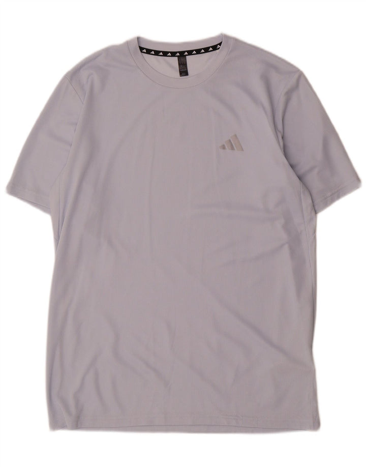 Adidas muška majica, vrh, srednje siva, poliester