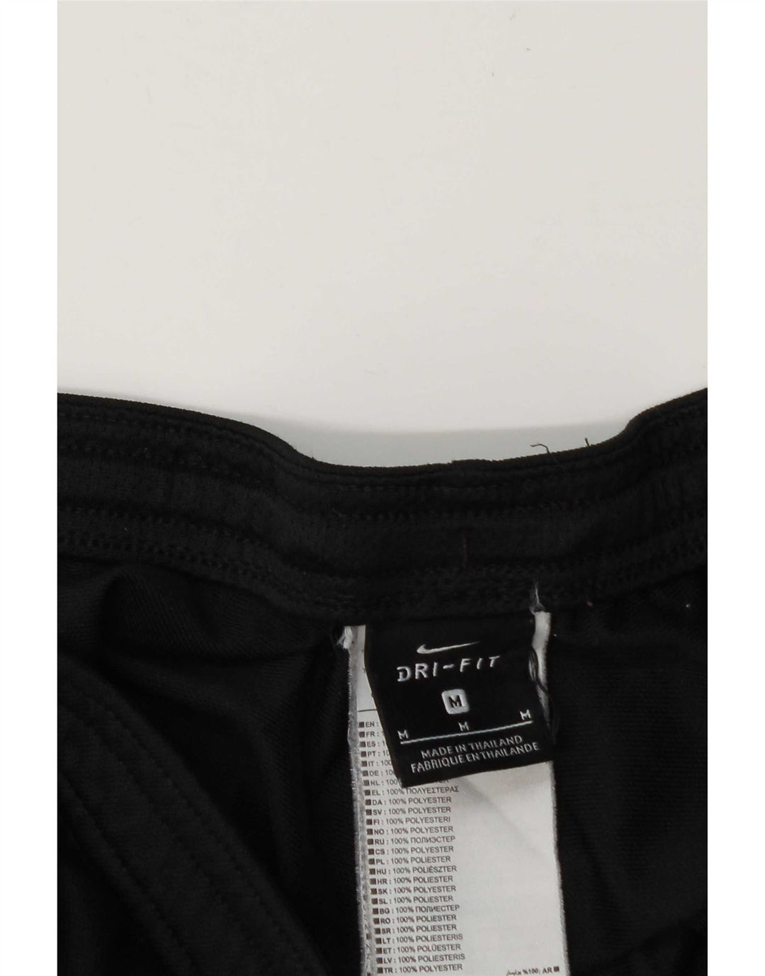 Nike Pantalon de survêtement Dri Fit pour homme en polyester color block noir moyen