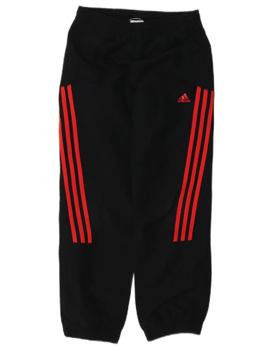 Adidas Boys Tracksuit Trousers Joggers 9-10 Years  Black Polyester