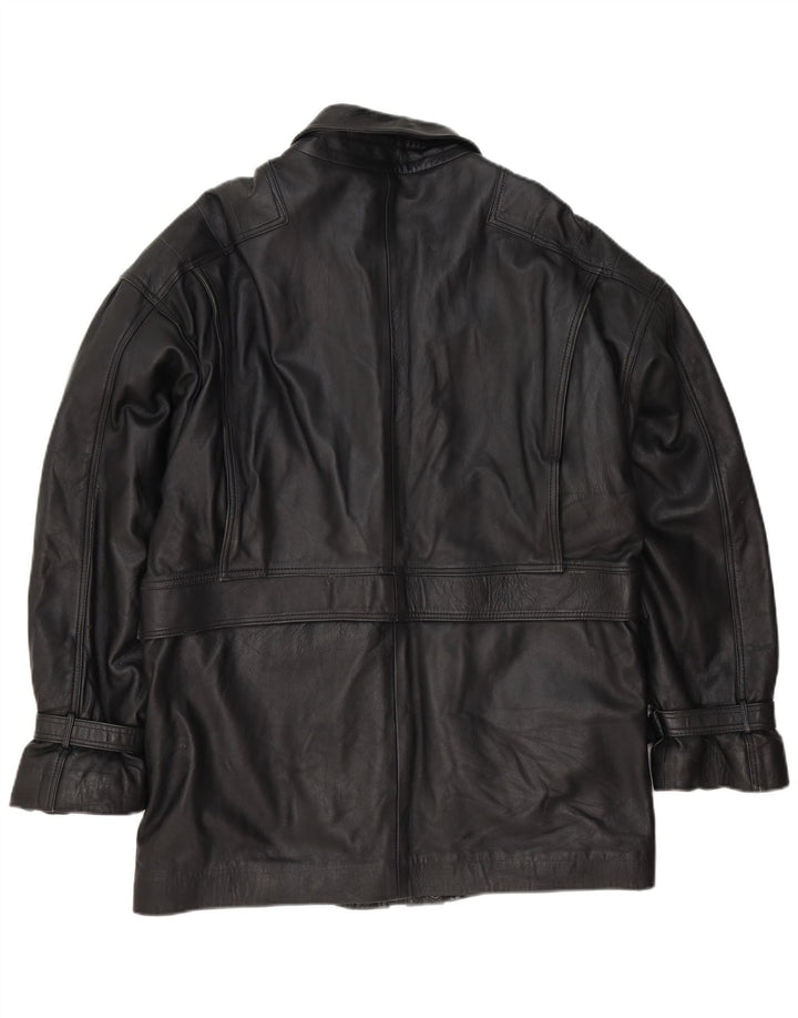 Vintage herre læderjakke UK 38 Medium Black