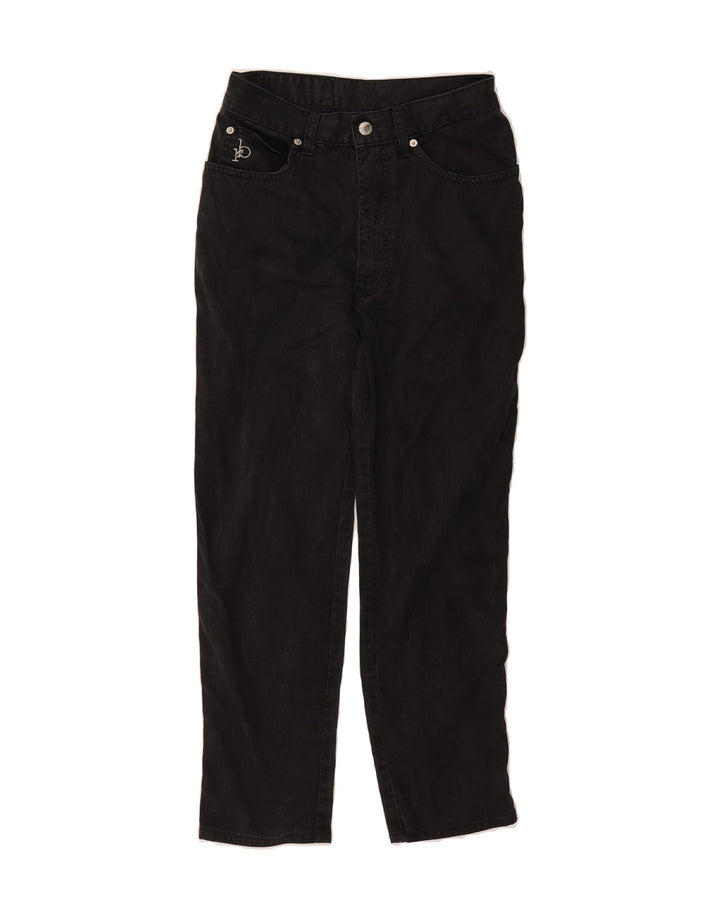 ROCCOBAROCCO Womens Straight Jeans W30 L26 Black Cotton Vintage Roccobarocco and Second-Hand Roccobarocco from Messina Hembry 
