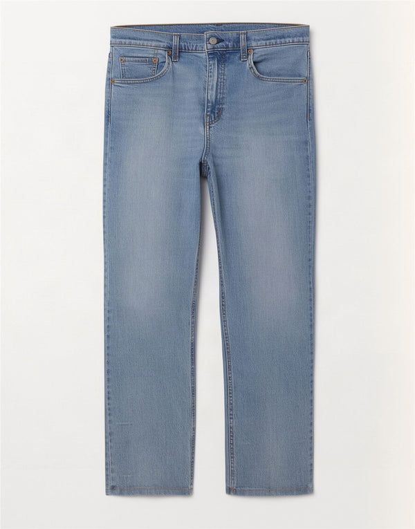 Мужские зауженные джинсы Levi's 502 W33 L27 синие