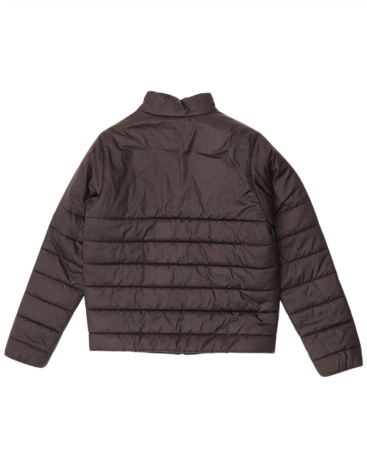 Puma Boys Graphic Padded Jacket 13-14 Years Black Polyester