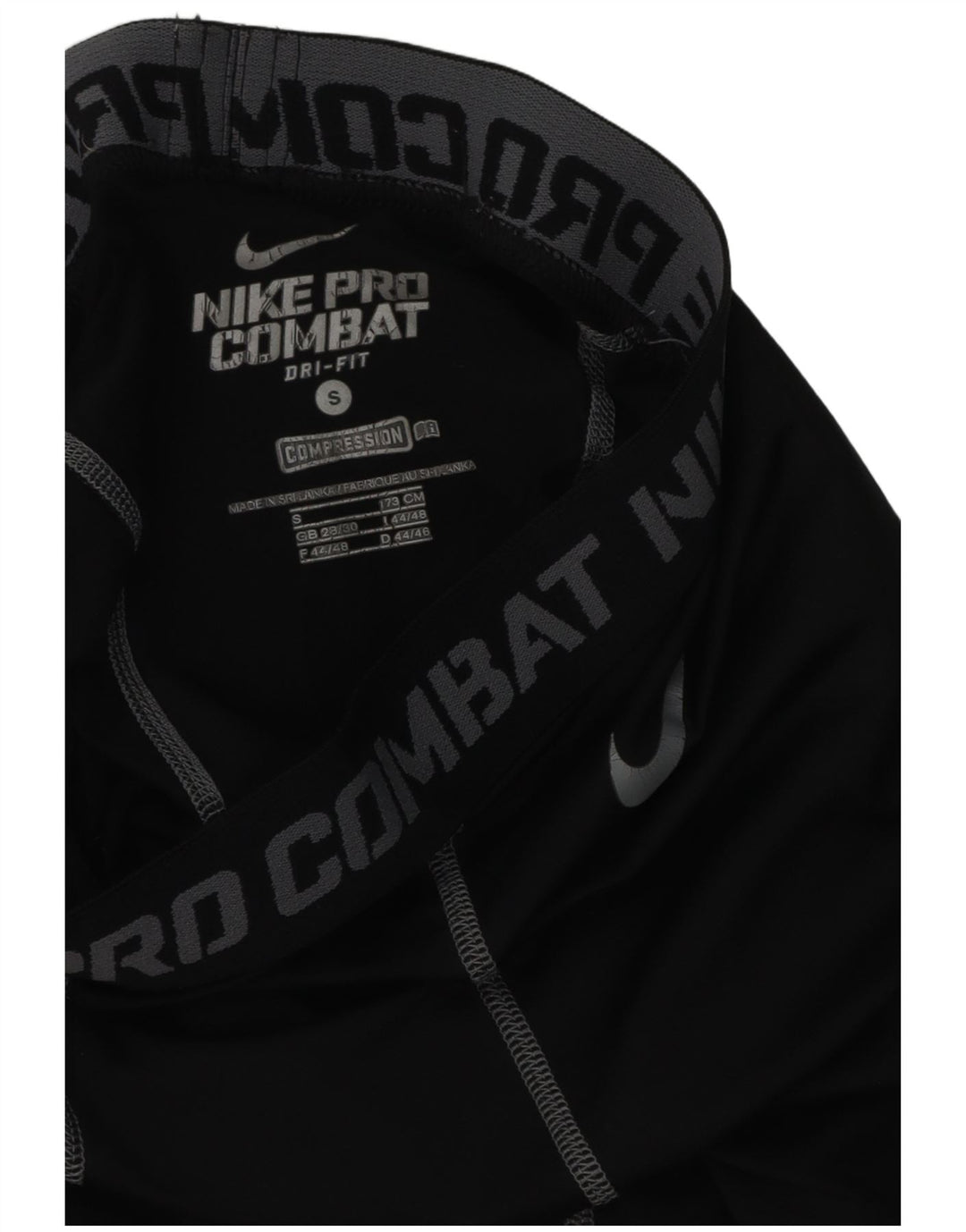 Nike Mens Dri Fit Graphic Leggings Small Black Synthetic