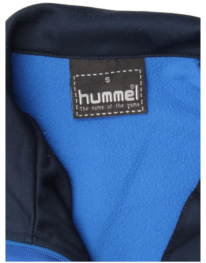Hummel Træningsdragt til mænd, topjakke, lille blå farveblok