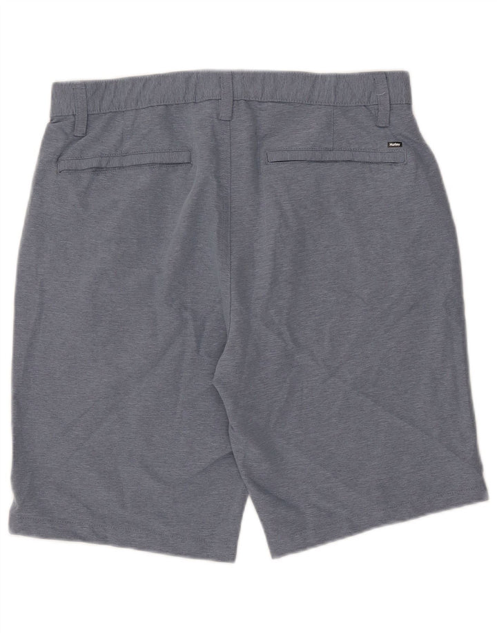 Hurley Herren Chinoshorts W32 Mittelblaues Polyester