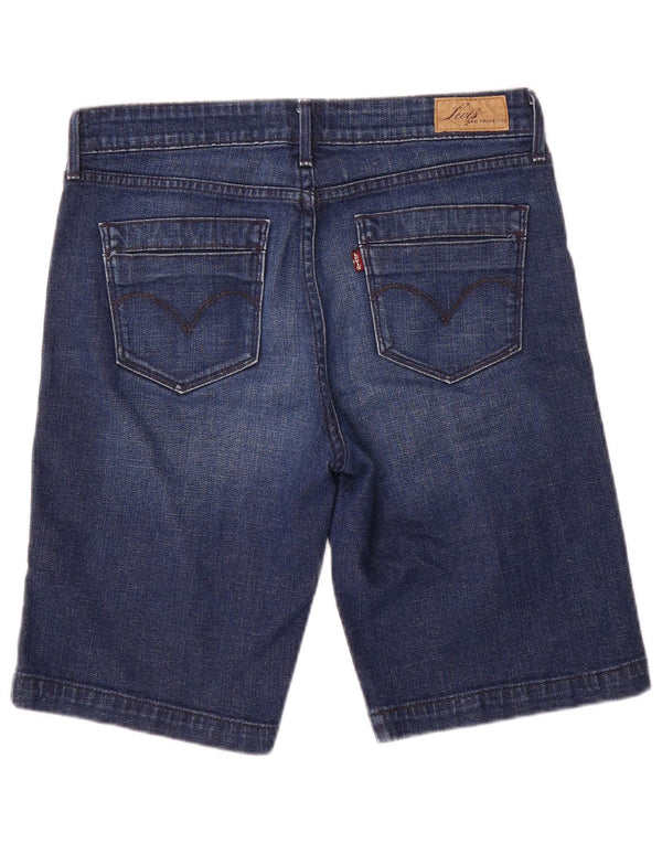 Levi's Damen Demi Curve Classic Fit Denim Shorts US 8 Medium W28 Blau