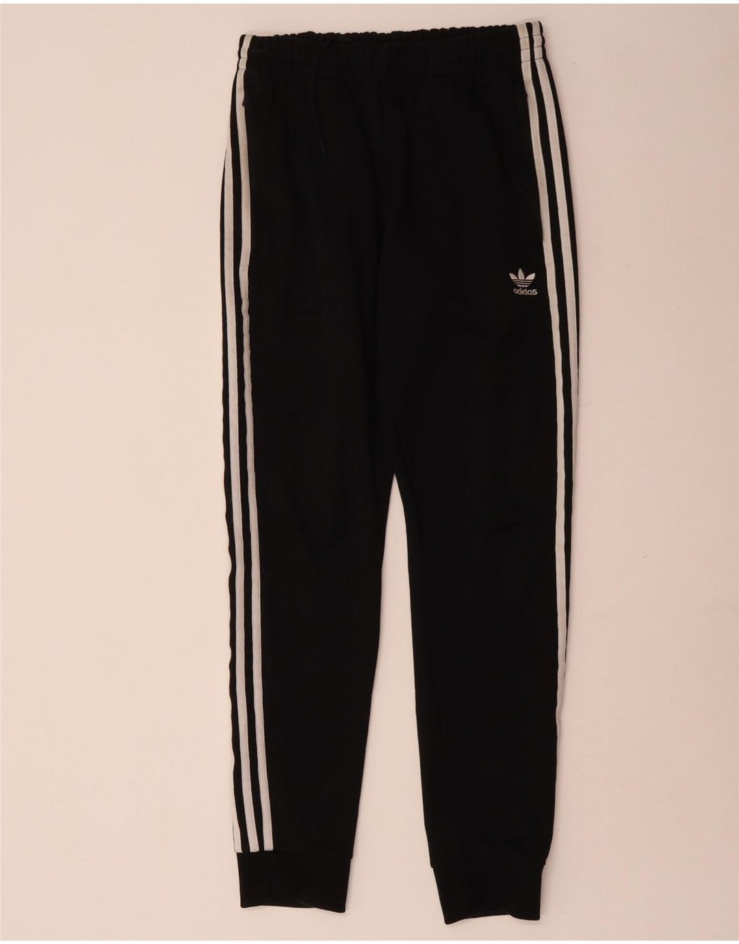 Adidas Mens Tracksuit Trousers Joggers Small  Black Polyester