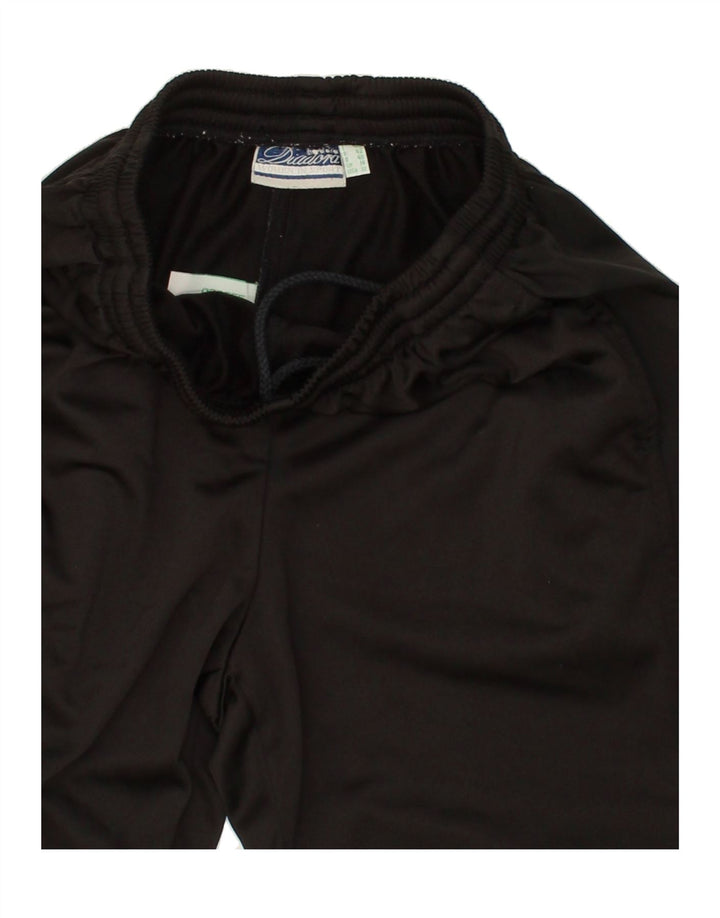 DIADORA Womens Tracksuit Trousers UK 14 Large Black Vintage Diadora and Second-Hand Diadora from Messina Hembry 