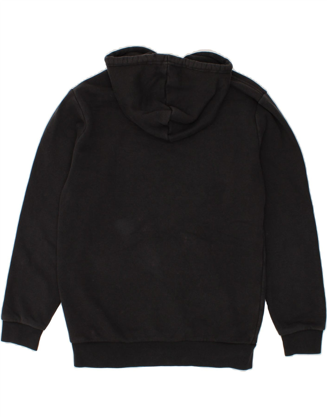ADIDAS Mens Hoodie Jumper Small Black Cotton Vintage Adidas and Second-Hand Adidas from Messina Hembry 