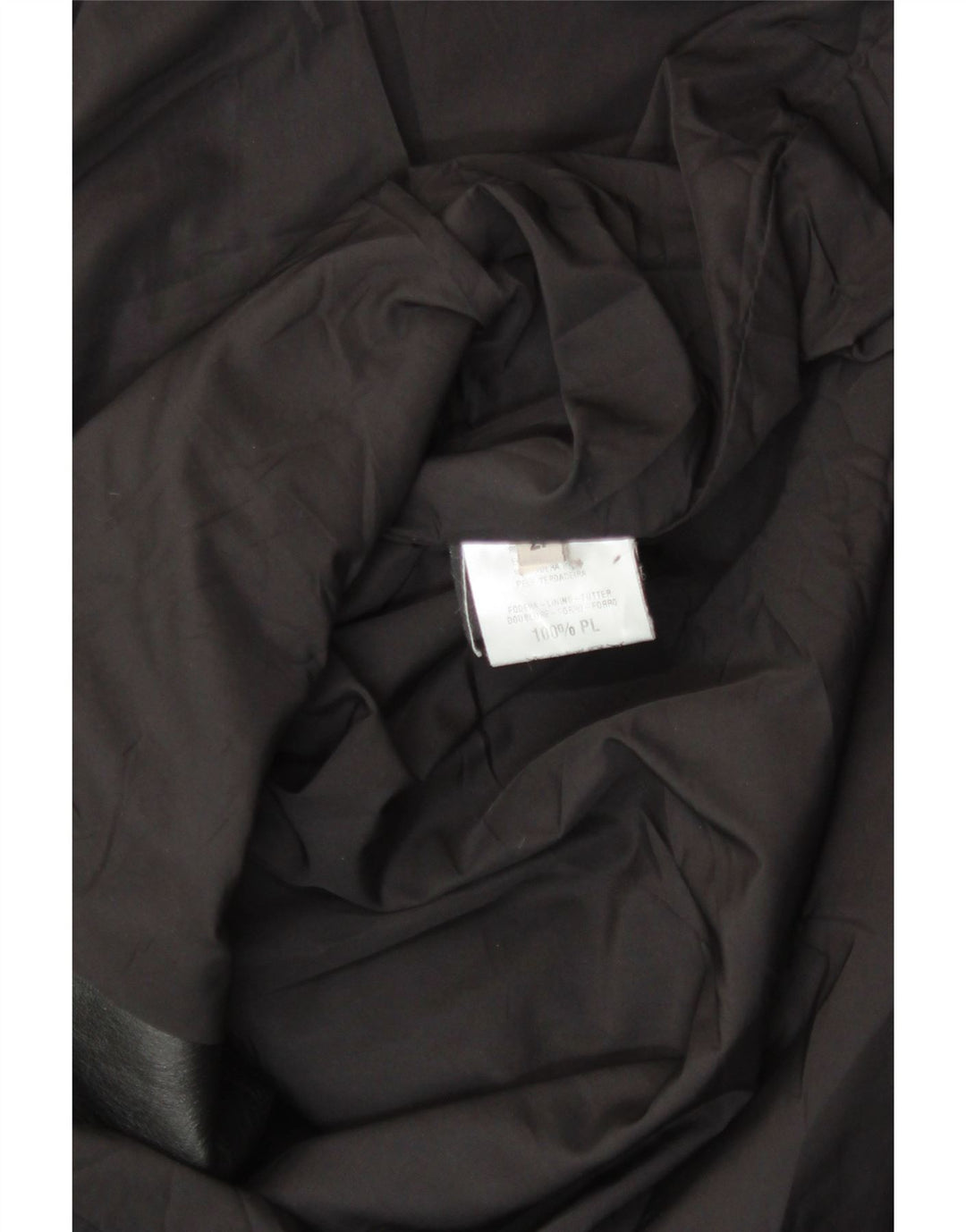 VINTAGE Womens 3 Button Leather Blazer Jacket UK 20 2XL Black Leather