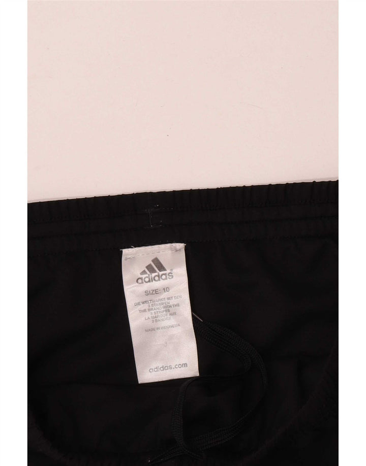 Pantaloncini sportivi Adidas da donna UK 10 piccoli poliestere nero