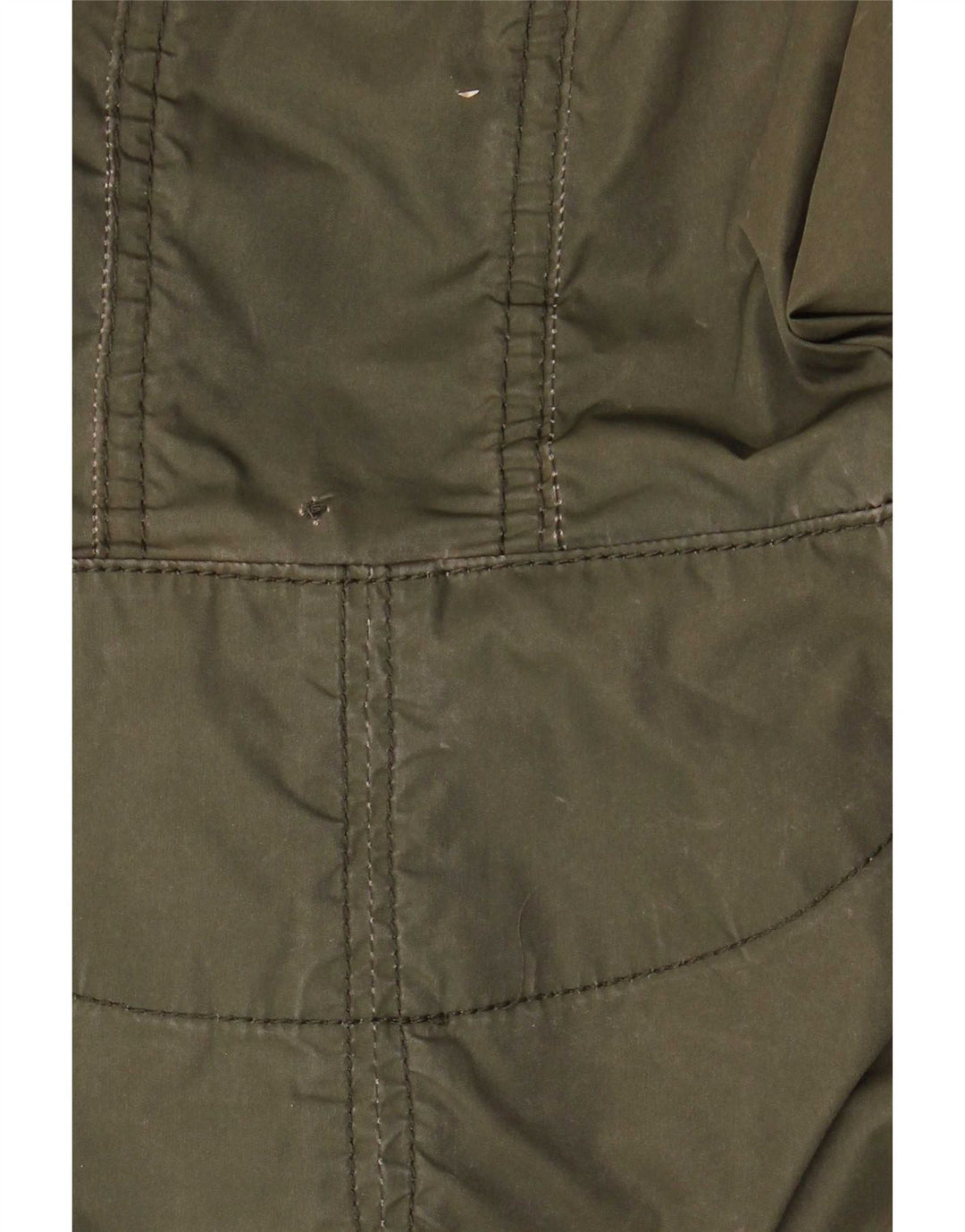Giacca parka con cappuccio da donna KHUJO UK 20 2XL poliestere kaki