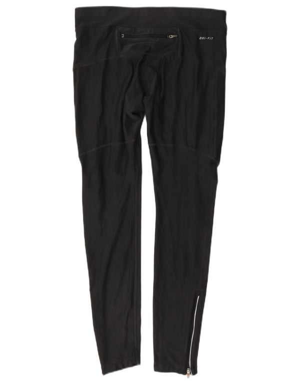 Nike Womens Dri Fit Leggings UK 10 Small Black