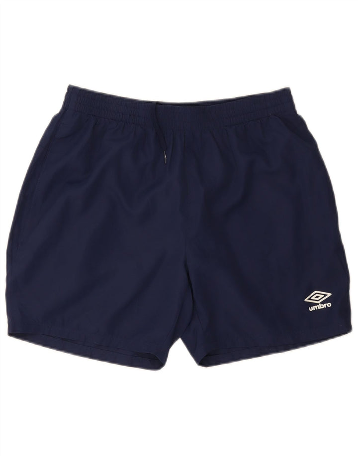 Umbro Herre Sportshorts Medium Navy Blue Polyester