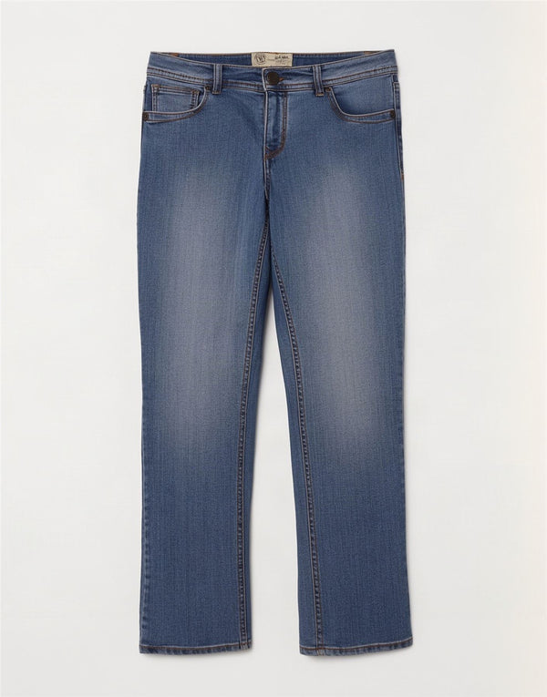 Женские укороченные джинсы Fat Face UK 8 Small W28 L23 Синий хлопок
