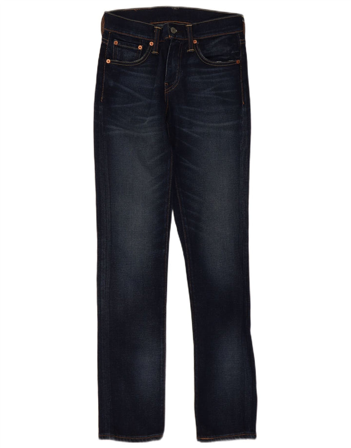 LEVI'S Womens 511 Slim Jeans W27 L32  Navy Blue