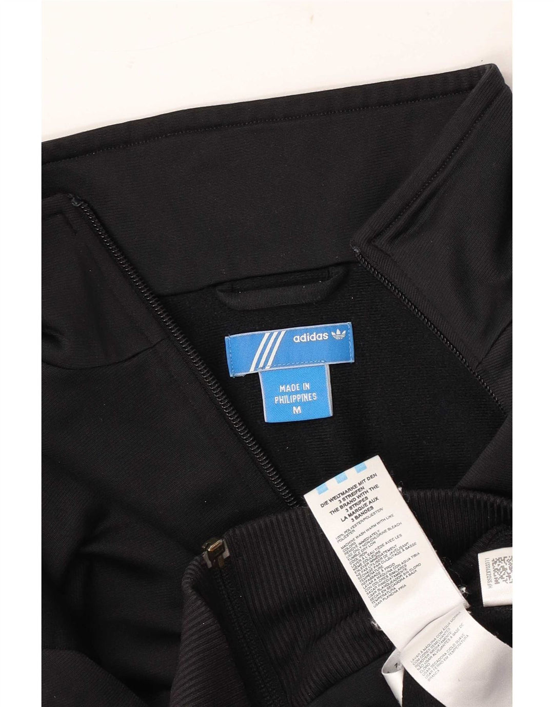 Adidas Veste de survêtement pour femme UK 14 Medium Noir Polyester