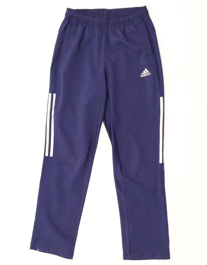 Adidas Mens Climacool Tracksuit Trousers Small  Blue