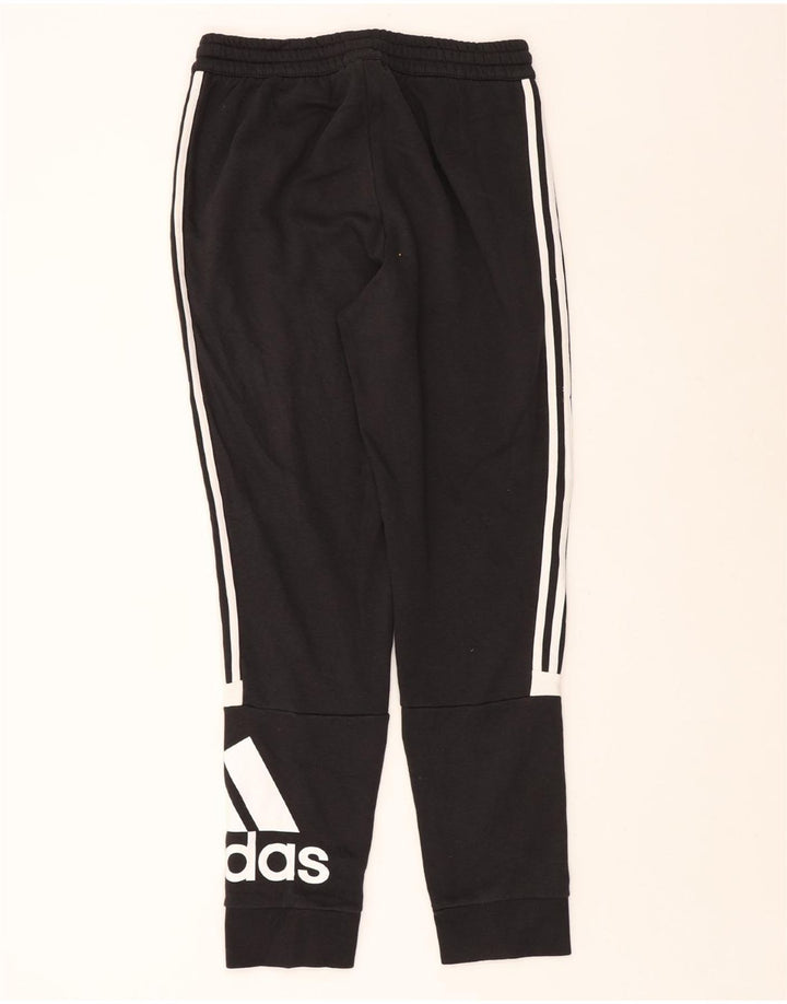 ADIDAS Mens Graphic Tracksuit Trousers Joggers Medium  Black Colourblock