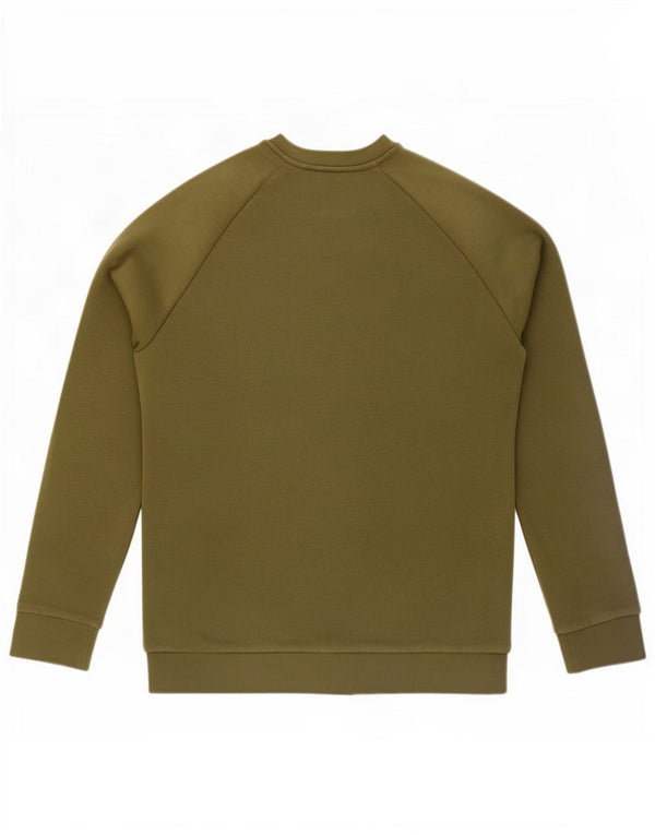 Adidas Hombre Sudadera Jumper Medium Caqui Algodón