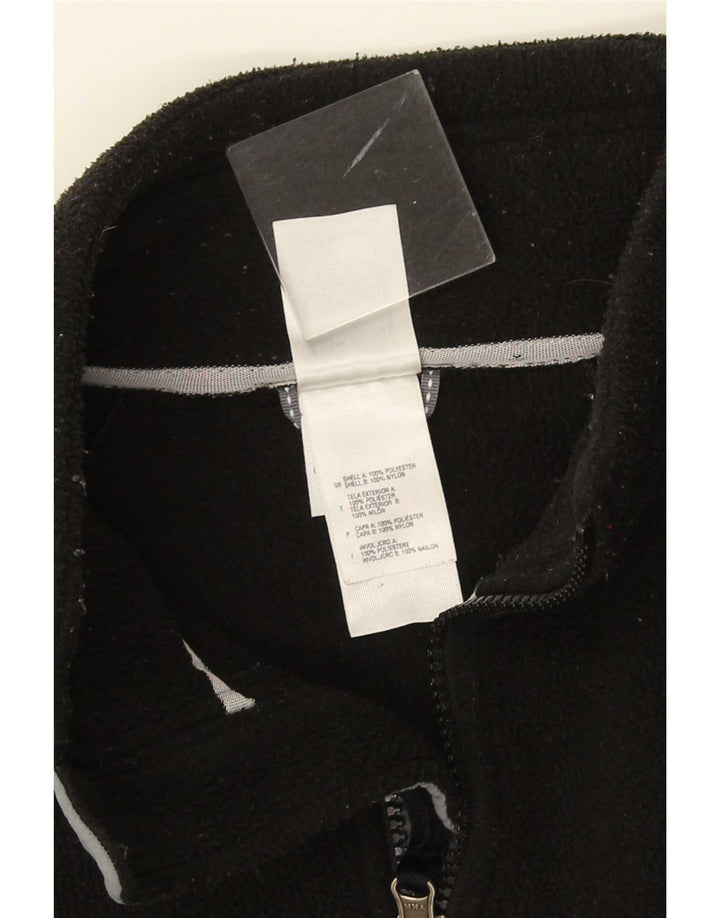 The North Face Womens Liner Fleece Jacket UK 10 Small Black Polyester
