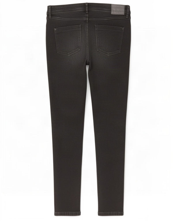 Zara Womens Z1975 Skinny Jeans EU 42 Large W32 L28 Black