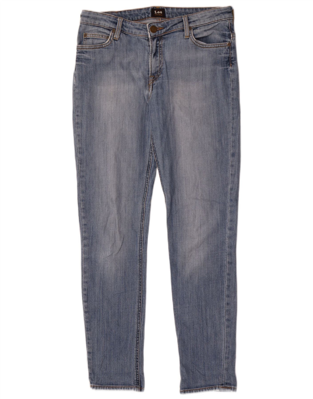 Lee Mens Scarlett Slim Jeans W30 L30 Blue Cotton