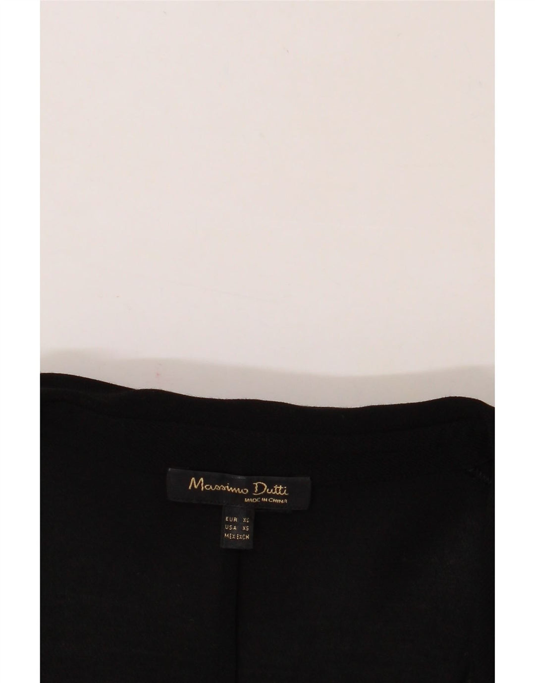 MASSIMO DUTTI Womens Oversized Basic Dress UK 6 XS Black Vintage Massimo Dutti and Second-Hand Massimo Dutti from Messina Hembry 
