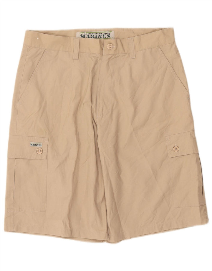 Vintage Mens Cargo Shorts IT 48 Medium W32  Beige