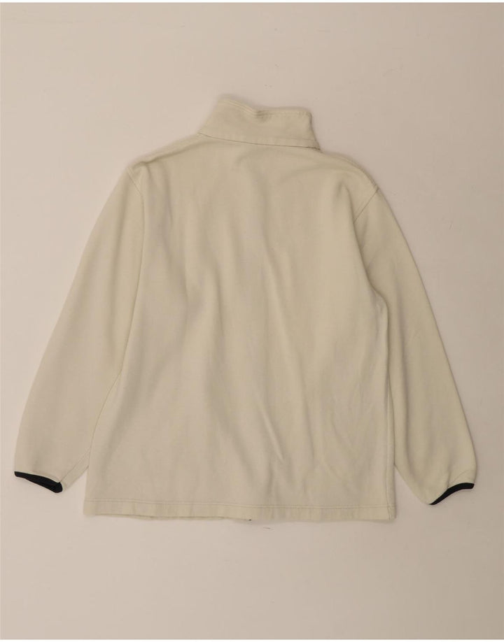Sergio Tacchini Mens Tracksuit Top Jacket Small Off White