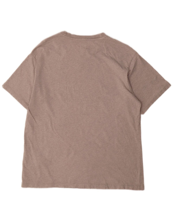 T-shirt rilassata da uomo Levi's Top in cotone grigio medio
