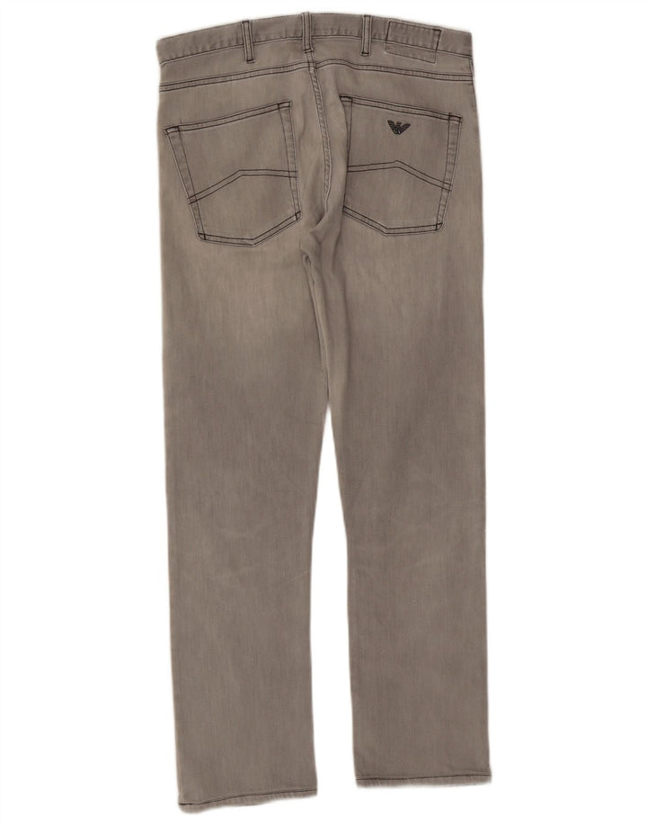 Armani Lige Jeans til kvinder W33 L28 Grå