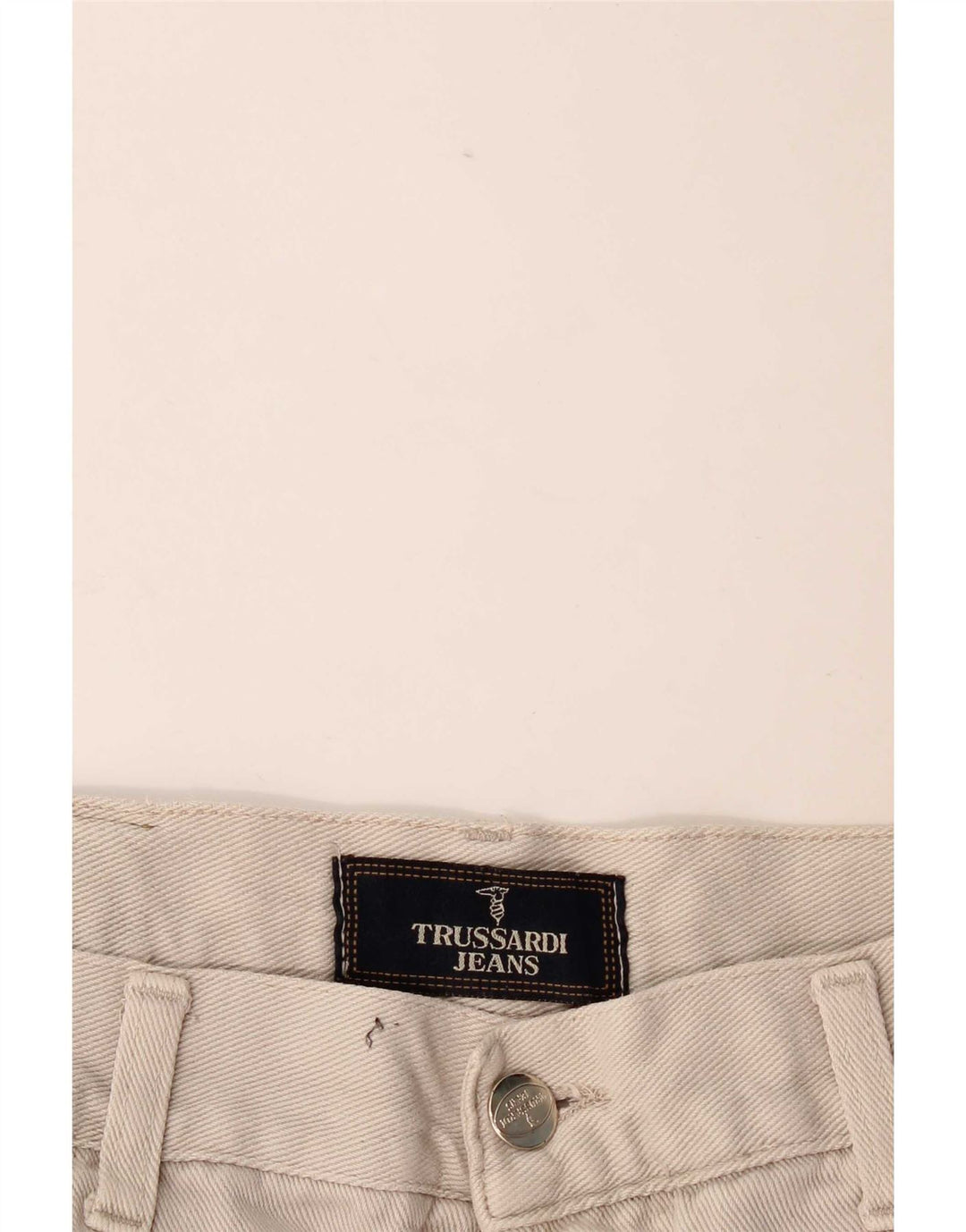 Trussardi Mens Tapered Jeans W34 L29 Beige