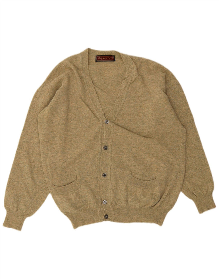 Vintage herre cardigan sweater XL Grøn uld