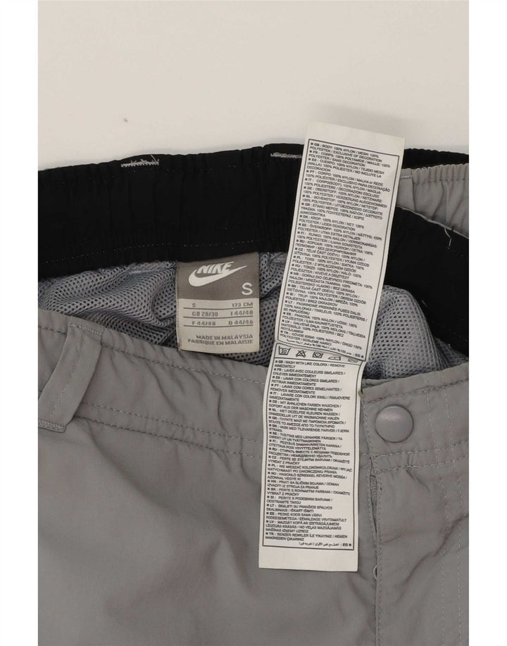 Nike Cargo Shorts til mænd Small W30 Grå polyester